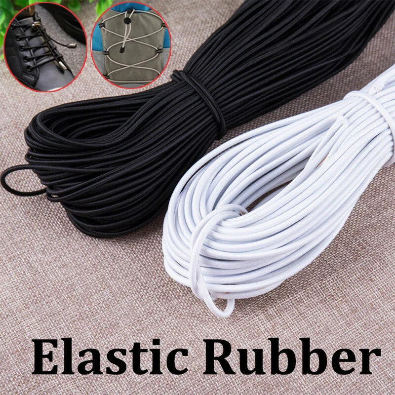 Круглая эластичная веревка прочный шнур нить сделай сам одежда ручной работы