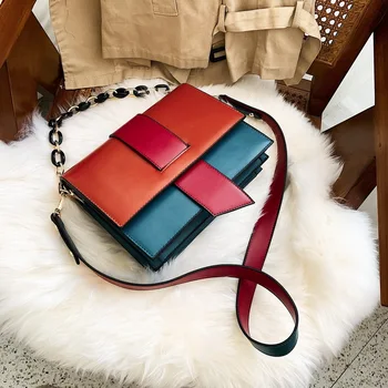 

Luxury Design Pathwork Acrylic Chain Handbag Women Crossbody Bags 2020 Ladies Shoulder Messenger Bag Clutches Female Purses