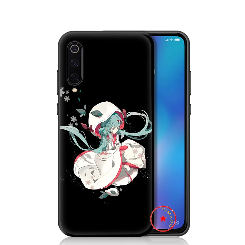 Hatsune аниме Мику Мягкий силиконовый чехол для Xiaomi Redmi Note 8 iPhone 7 6 Plus 5 iPad Pro для Redmi Note 4x 5A крышка - Цвет: 3