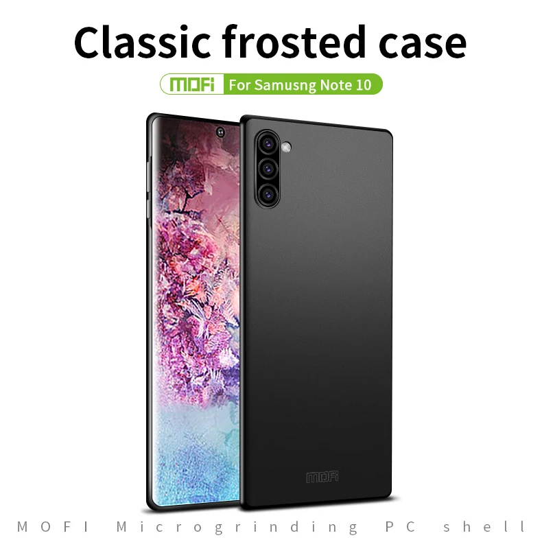 Для samsung Galaxy Note10 чехол жесткая задняя панель из поликарбоната Встроенная защитная крышка для телефона Coque MOFi для Galaxy Note 10 Plus Pro Чехол