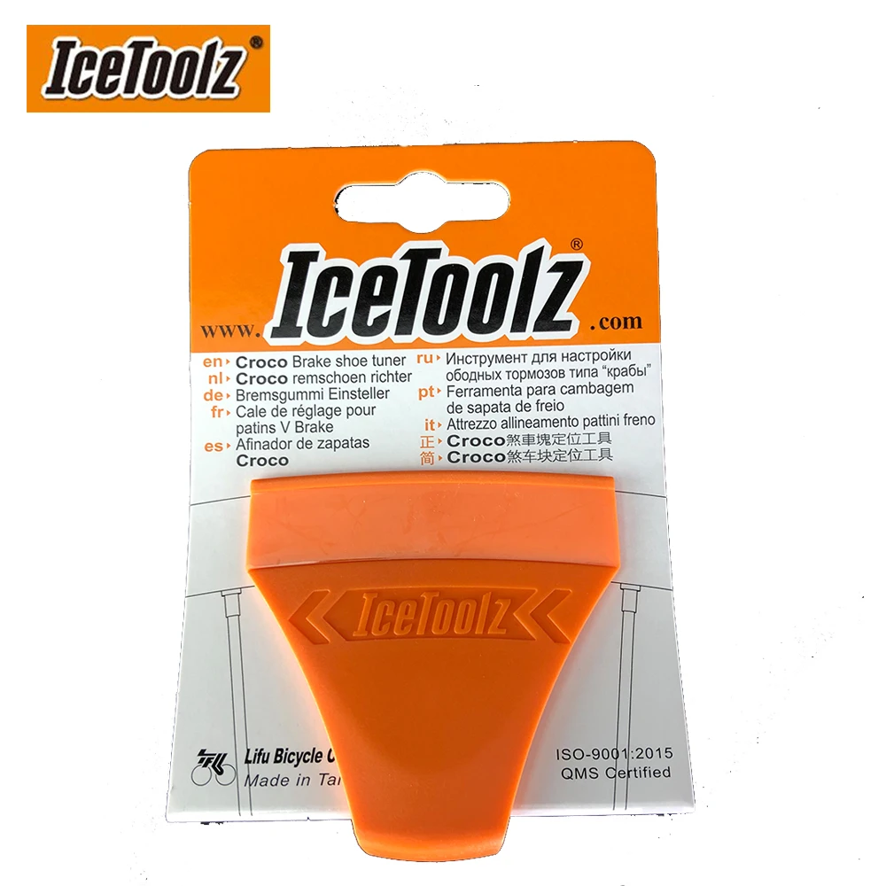 Genuine IceToolz 55B1 Croco Brake Shoe Tuner Various Rim Width 15mm 40mm Rim Max Depth 60mm