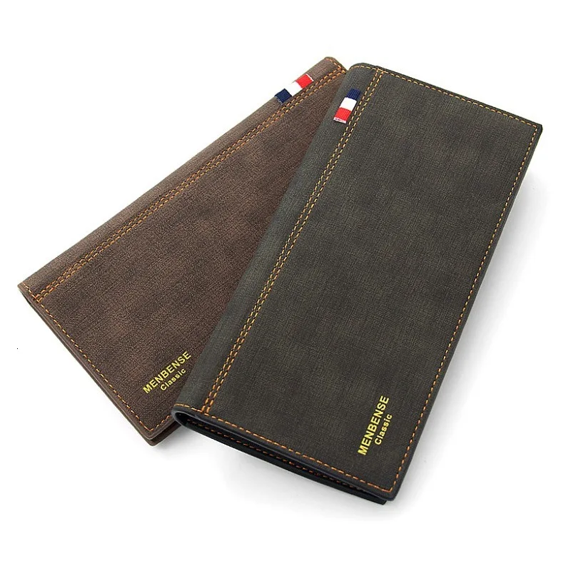 

New Autumn And Winter Man Wallet Fashion Long Fund Concise Big Capacity More Function Wallet Coin Purses Holders Cartera Mujer