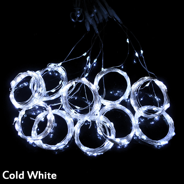 LED Curtain Garland Fairy String Lights Remote Control USB Lamp For Christmas Home Bedroom Birthday Party Wedding Decorations