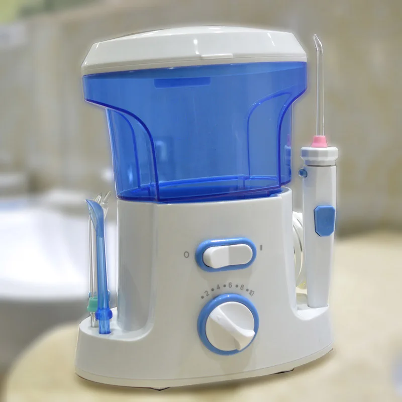 

600ML large water tank flusher dental portable dental rinser teeth cleanerith It has a pause function irrigador dentalwater jet