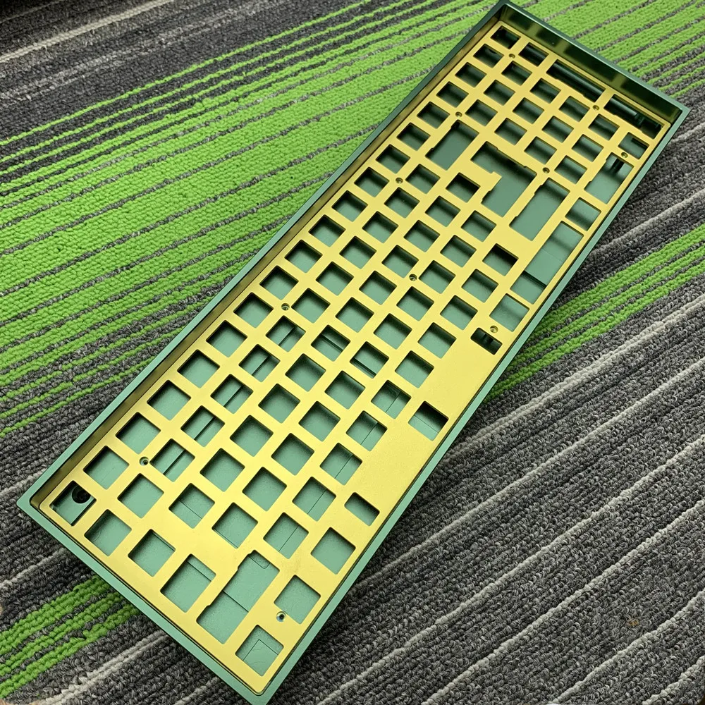 96 Mechanical Keyboard Kit Customized DIY Metal CNC Acrylic Light Transmission PCB Soldering Custom