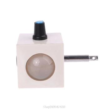 

USB White LED Light Lighting Bottom Biological Microscope Lamp Source Adjustable O08 20 Dropship