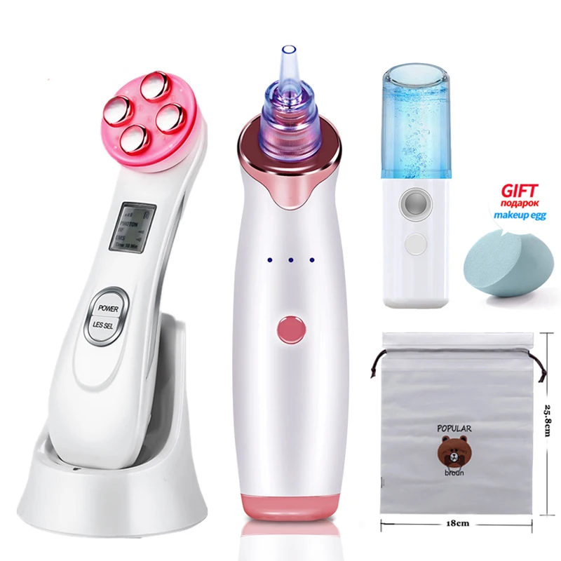 

Blackhead Remover Acne Pore Vacuum Skin Care Tools Pore Cleaner Blackhead Vacuum LED Anti Aging Facial Massager EMS Mesotherapy