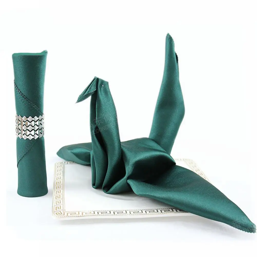 New Hotel Home Solid Color Napkin Table Napkin Hotel Banquet Square serviette mokador