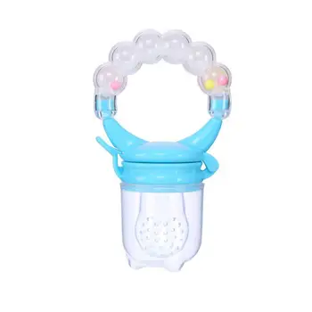 

200pcs Fresh Food Nibbler Baby Pacifiers Feeder Cartoon Kids Fruit Feeder Nipples Baby Supplies Nipple Teat Pacifier Bottles