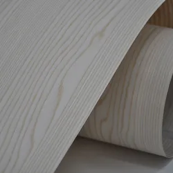 Art Ash Wood Veneers Flooring DIY Furniture Natural Material Bedroom Cabinet Table Skin Size 250x58CM Chapa