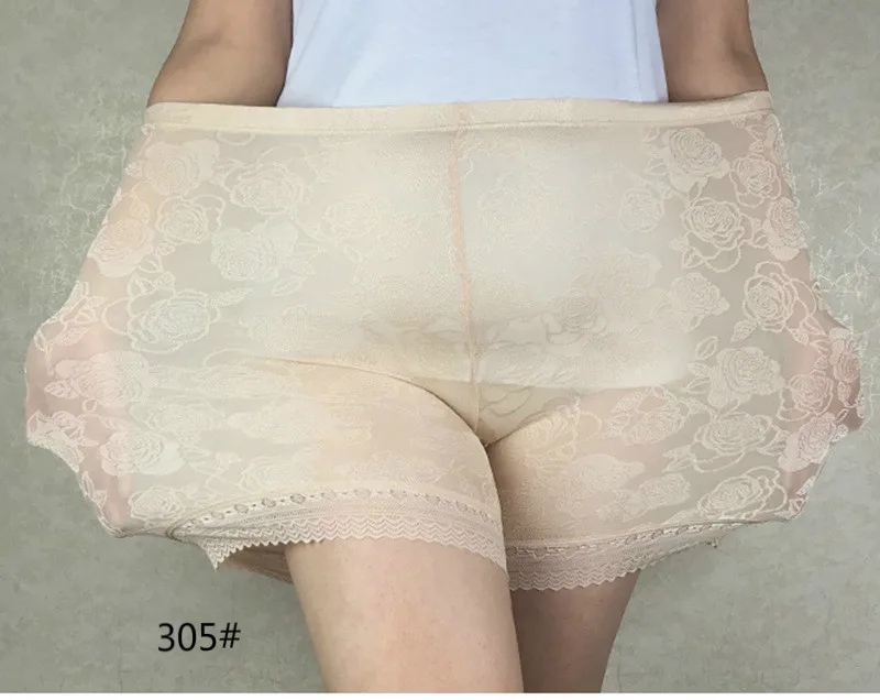 MAX 150KG Plus Size High Elastic Gloss Pants anti Chafing Legs for Larger Pants Safety Short Pants Women safety shorts safety pants