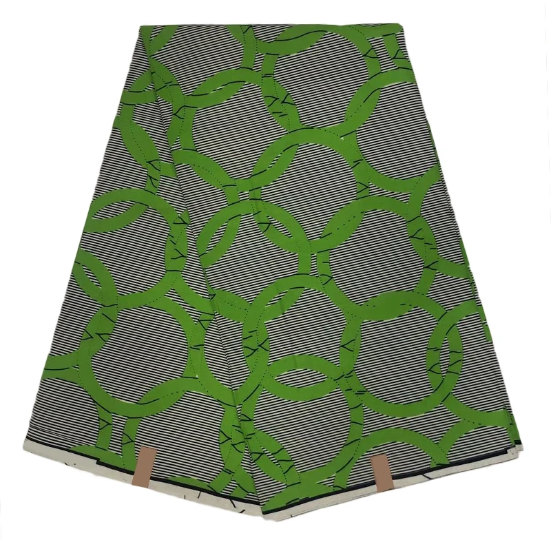 

Miss L Christmas fabric 6 yards/pcs african fabric wax print 100% cotton fabrics HL19S111624
