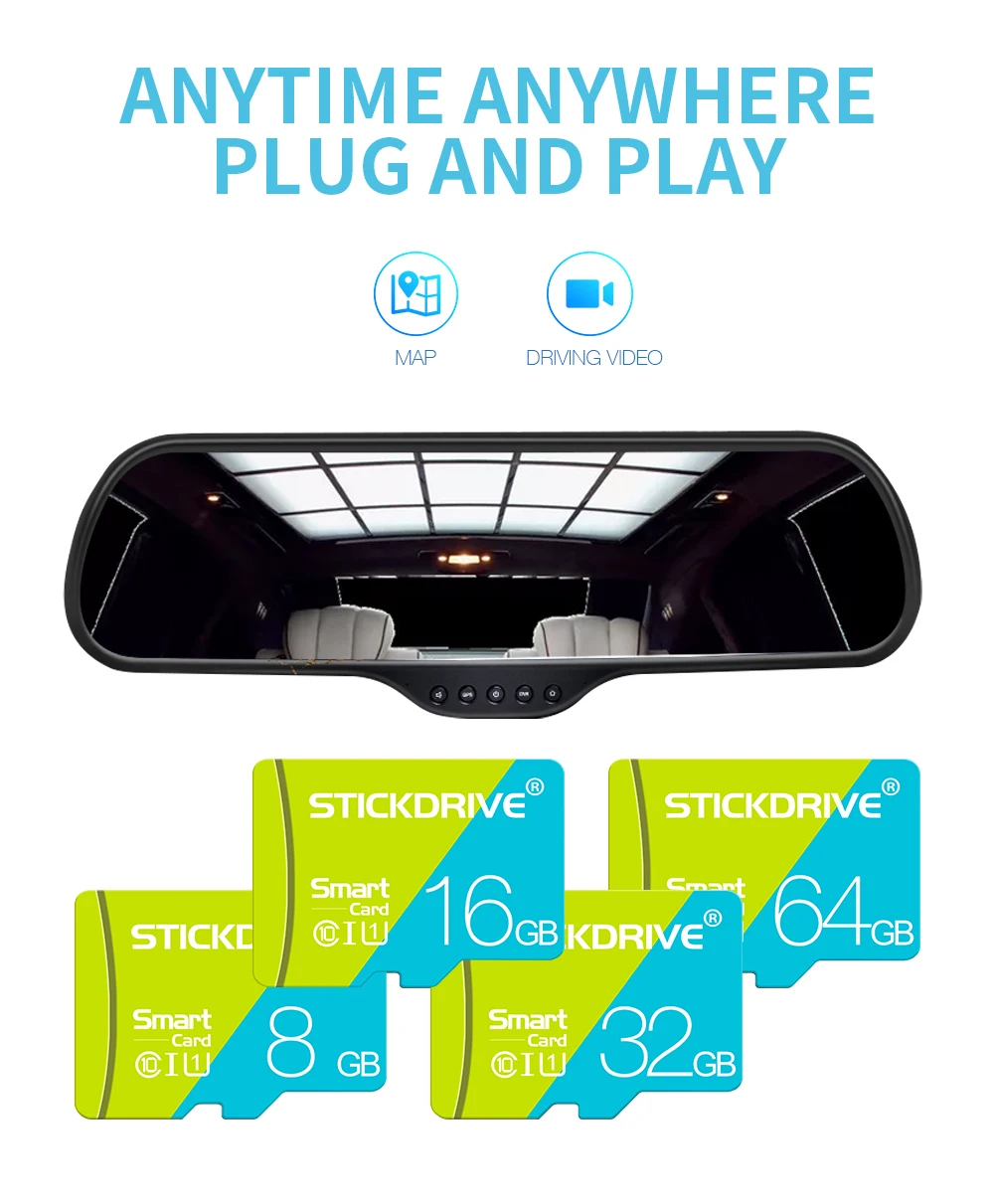 Карта памяти micro sd карта 64 ГБ 32 ГБ 16 ГБ 8 ГБ класс 10 Microsd TF карта флэш-накопитель sd-карта s Tarjeta micro sd для телефона