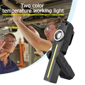 

LED UV Disinfection Flashlight Practical Multi-functional Classic Portable Durable Folding Working Camp Electric Torch