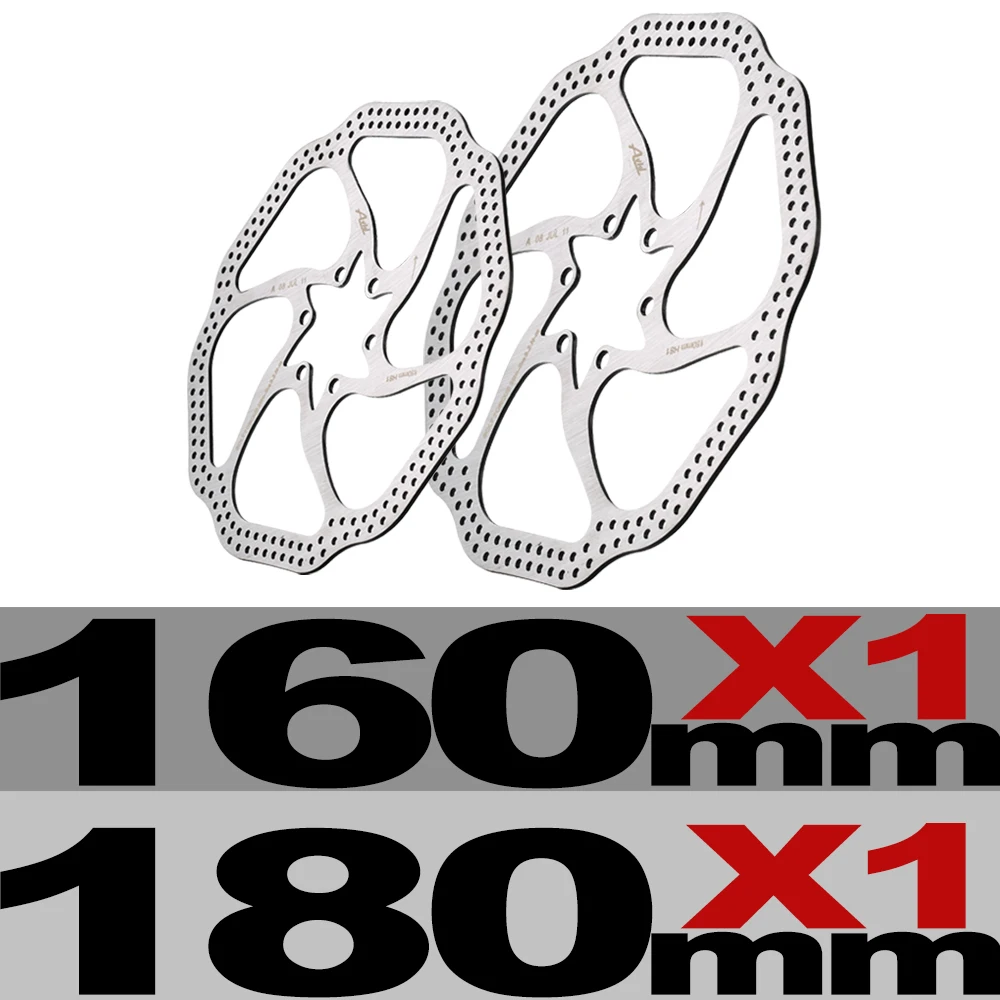 OG-EVKIN велосипедные дисковые тормозные диски 160 мм 180 мм Avid HS1 6 болтов для BB5 BB7 MTB из нержавеющей стали Аксессуары для велосипеда дисковый тормоз - Цвет: 160mmx180mm
