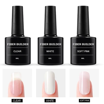 

Fiber Extension Glue Reinforcement Repair Nail Polish Phototherapy Removable Transparent Nail Polish Beauty Nail Art Sticker
