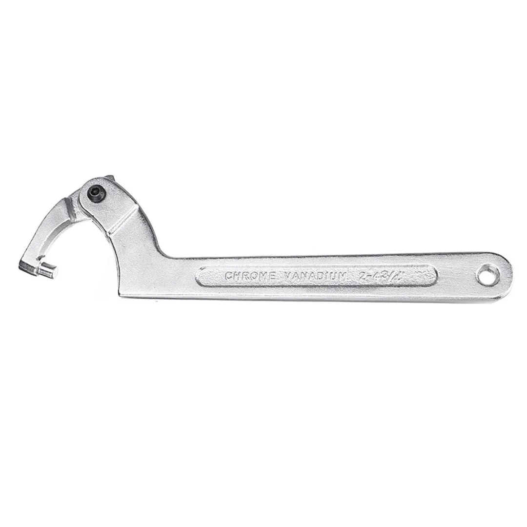 

New Adjustable C Shape Hook Wrench Nut Bolt Turing Spanner Tool with Chrome Vanadium Steel Wrench Key Convenience Hand tools