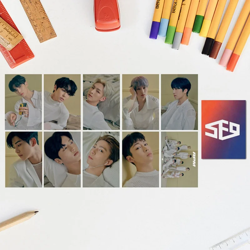 10 шт./компл. Kpop SF9 новый альбом об/мин Фотокарта Dong коллективные карты Eun Hyuk