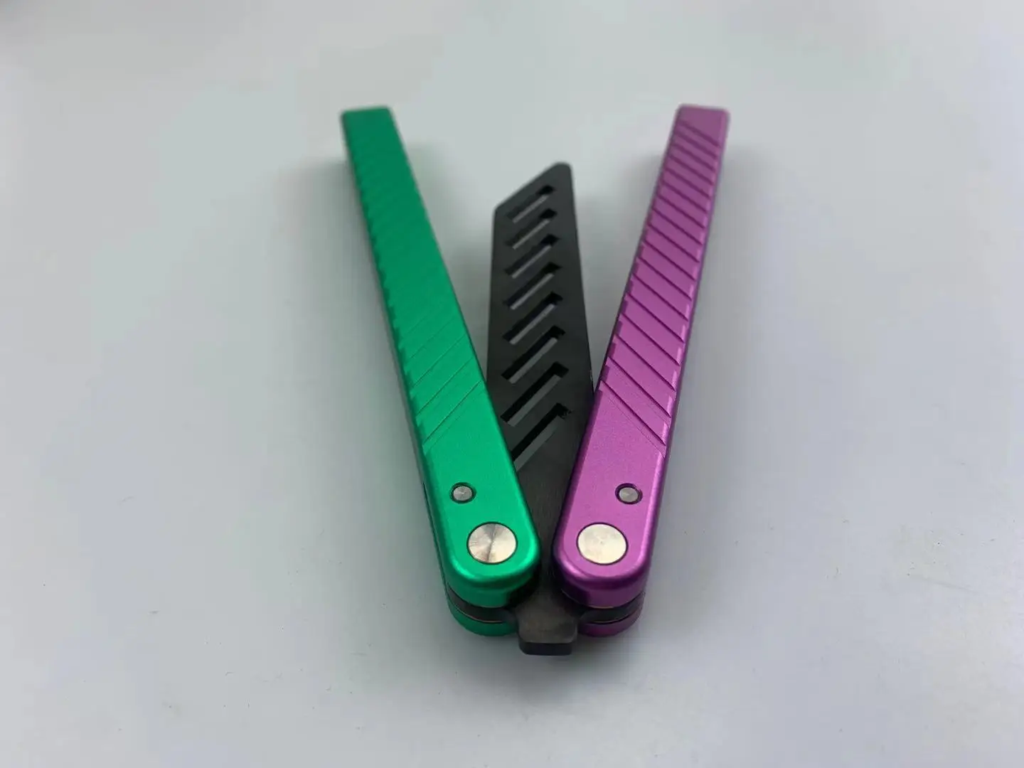green purple