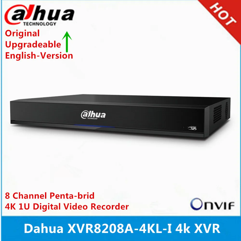 Цифровой видеорегистратор Dahua XVR XVR8208A 4KL I 8 каналов Penta образный 4K 1U поддерживает AI