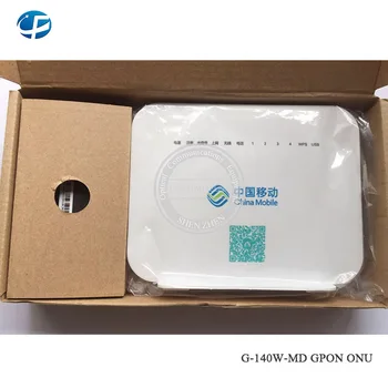 

10pcs Alcatel Lucent best price Gpon onu G-140W-MD 1GE+3FE+1Tel+Wifi+USB Fiber optic equipment Router Mode English Firmware