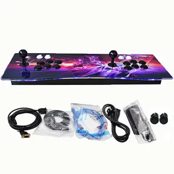

Pandora box 2448 with 138pcs 3D Games Retuo Video Games Console with save function No Delay Joystick 8 Buttons PCB Control