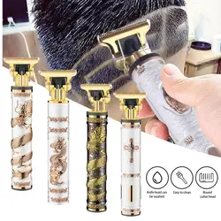 Electric Hair Clipper High Speed R-Shaped Angle Ergonomics Handle Professional Men Hair Beard Cutting Machine for Male