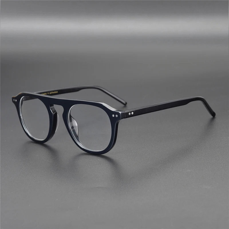 Ацетатная квадратная оправа для очков, мужские винтажные прозрачные оптические оправы для очков, женские прозрачные очки для близорукости по рецепту