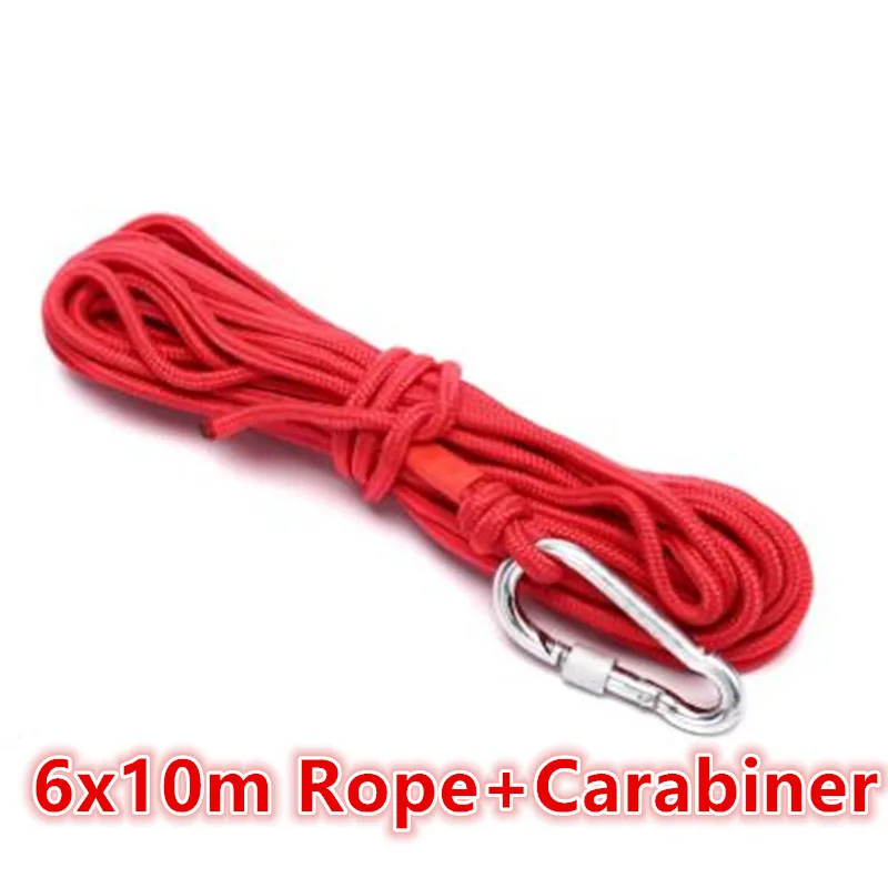 New Salvage Rope Fishing Magnetic Rope Suitable For Deep Sea Salvage Strong Search Magnetic Fishing Pot Fishing 10/20M