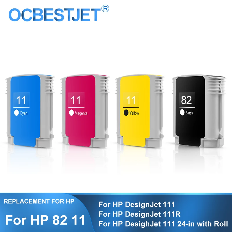 【今日の超目玉】 HP 交換用インクカートリッジ 82 11 Designjet 111R 111 プリンタアクセサリ