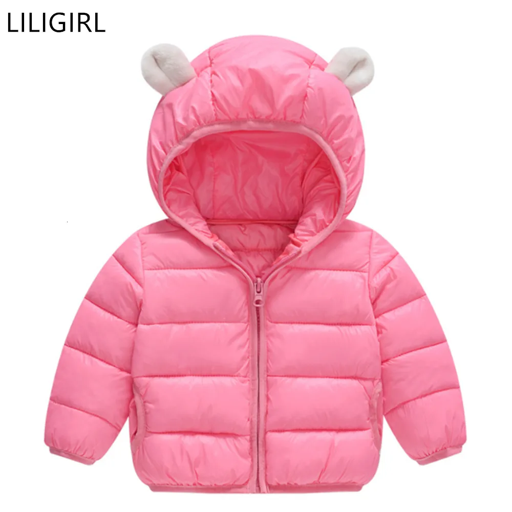 LILIGIRL/пальто для малышей; осенне-зимние детские куртки; теплая верхняя одежда; пальто для маленьких девочек; куртка; Одежда для новорожденных