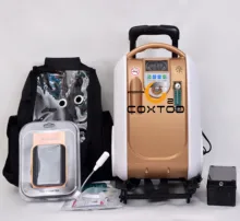 Xgreeo portátil oxigênio gerador doméstico/carro/bateria concentrador de oxigênio para 24 horas de fluxo contínuo