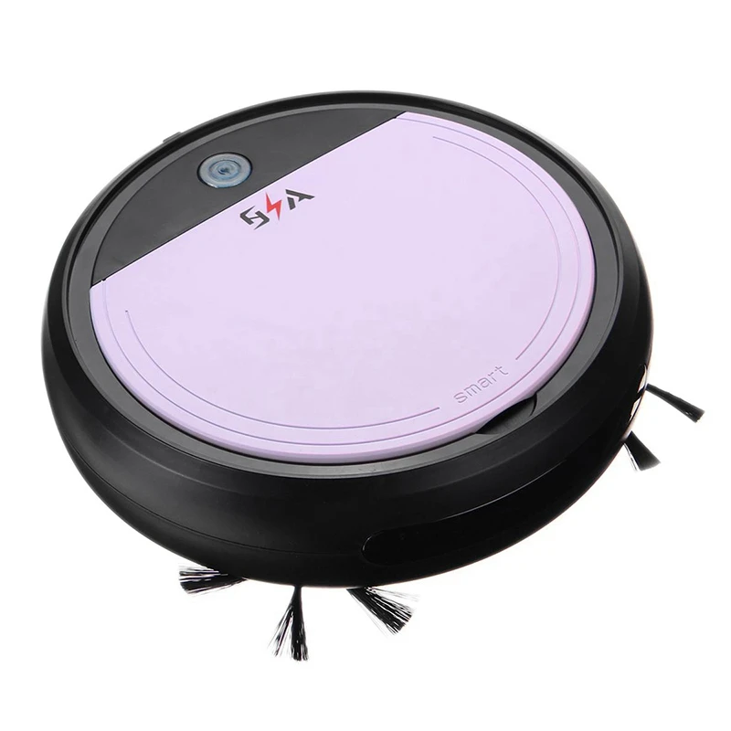 

Rechargeable Smart Robot 4 in 1 3200Pa USB Auto Smart Sweeping Robot UV Sterilizer Strong Suction Sweeper Vacuum Cleaners Black