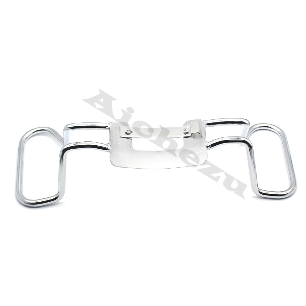 ACZ Motorcycle Passenger Grab Rail Handgrip Armrest Chrome for Harley Touring Street Electra Glide Road King 2009-2013