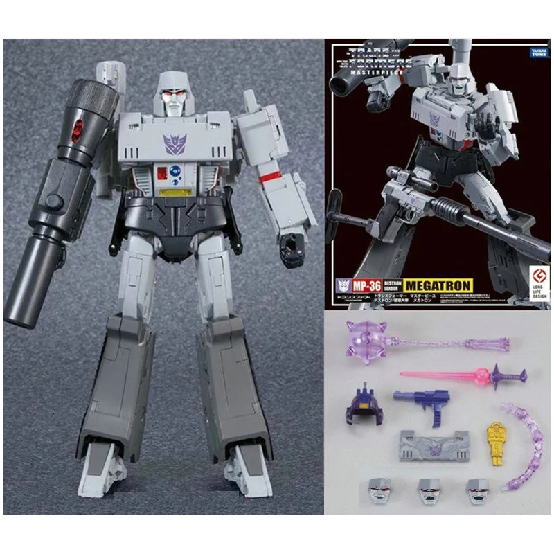 Трансформеры Takara Tomy MP 36 Megatron автомобиль робот игрушки для мальчиков трансформер