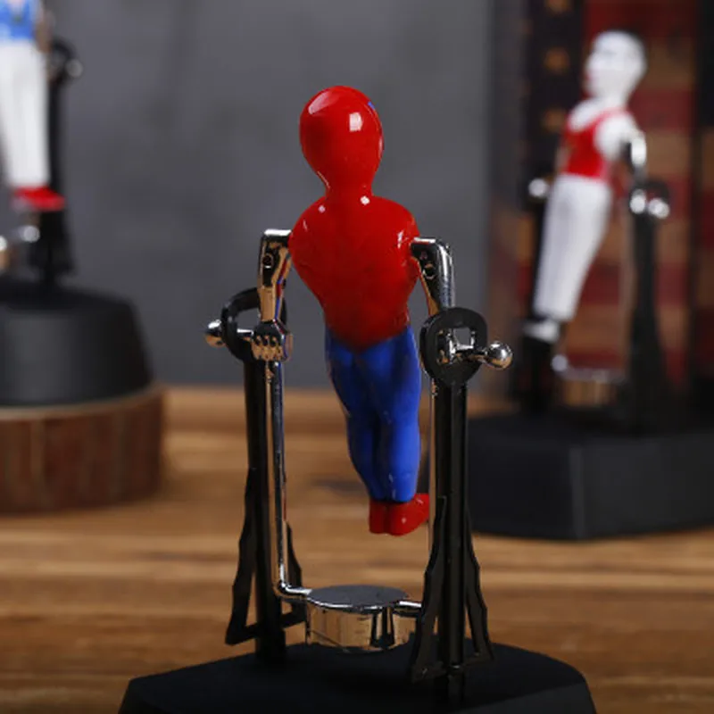  Creative Spider-Man Jianren Villain Magnetic Permanent Motion Instrument Decoration Desk Surface El