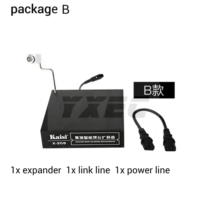 Kaisi K-308 высококлассная умная паяльная станция расширитель Расширительная ручка Совместимость для JBC/T12/jabe UD 1200 паяльник