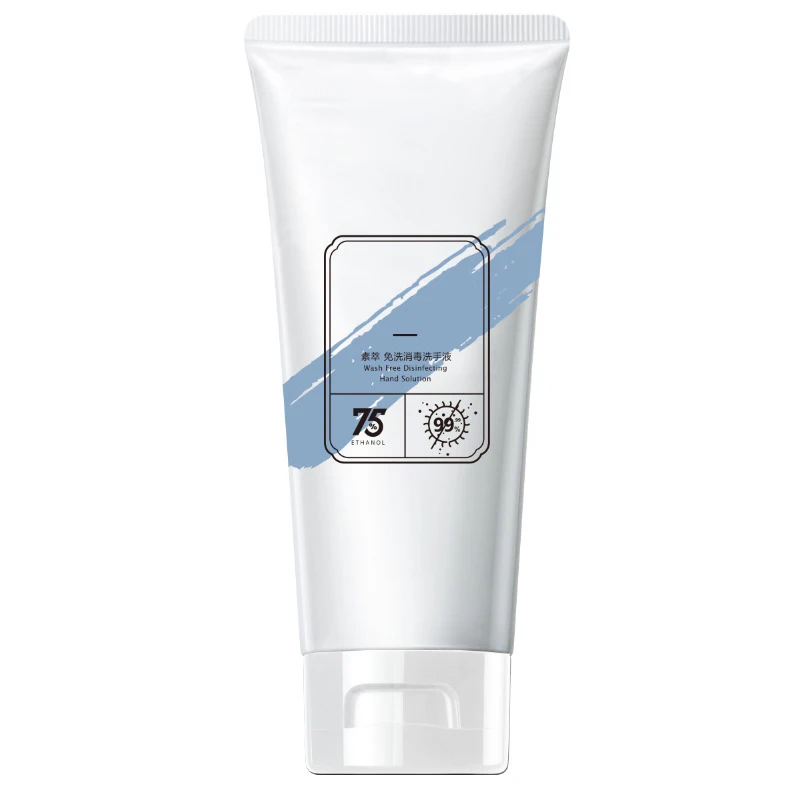 

60ml Alcohol Hand Sanitizer Antibacterial Moisturizing One-time Not Clean Anhydrous Transparent Liquid Portable Hot