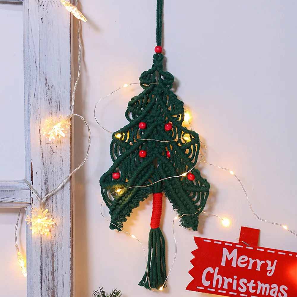 

Nordic Macrame Dream Catcher Christmas Decorations For Home Room Farmhouse Decor Kids Room Baby Room Wind Chimes Gift