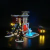 LED Light Set For Christmas Gift 10263 Winter Village Fire Station City Car DIY Toys Gift Blocks Bricks Lighting Kit No Model 2