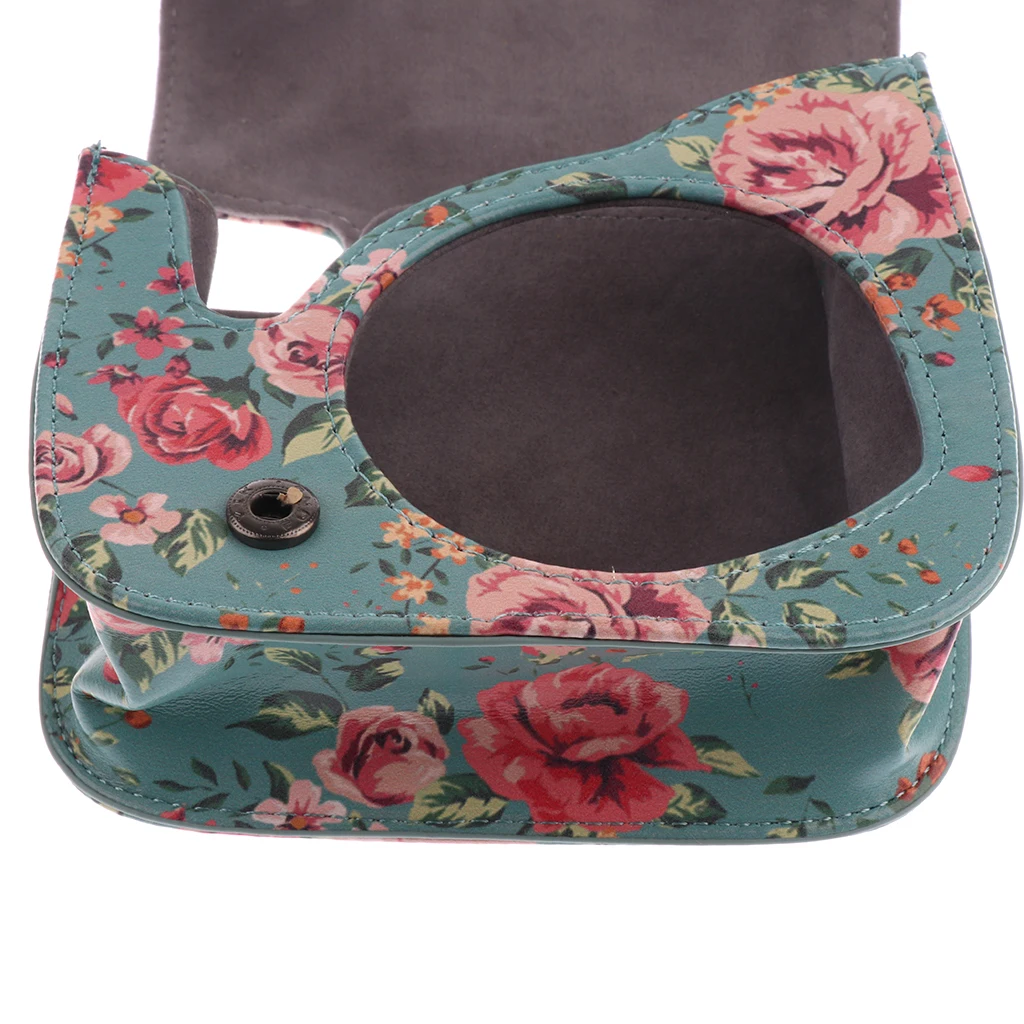 PU Leather Camera Shoulder Bag  Case Bag With Strap Holder For Fujifilm Instax Mini 8 8+ Mini 9 Instant Camera 