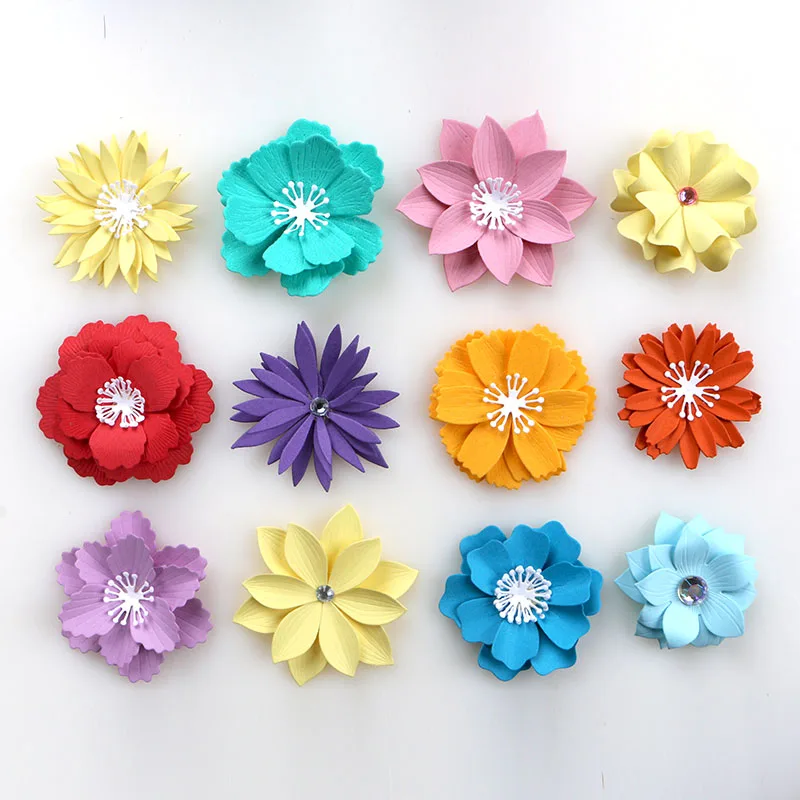 

DUOFEN METAL CUTTING DIES 2019 New varieties of 3D flowers stencil for DIY papercraft projects Scrapbook Paper Album