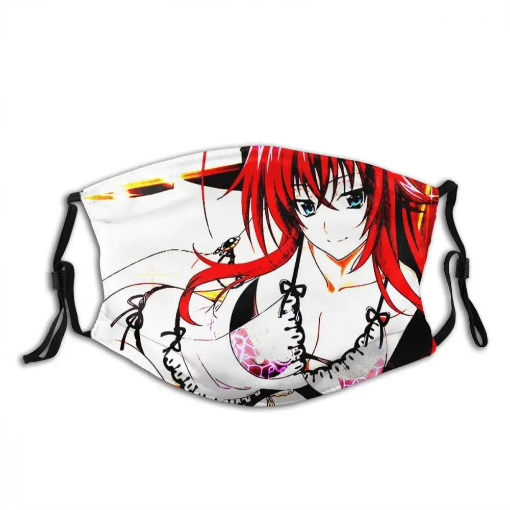 Rias Gremory Masque защита для школьниц Eriko Takahashi аниме Adulte маска лица с фильтрами |