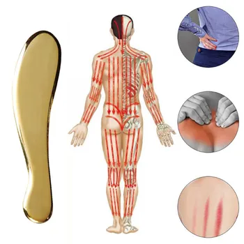 

Copper Gua Sha Massage Tool,Physical Therapy ToolsSoft Tissue Therapy Used for Back Legs Facial Arms Neck Shoulder