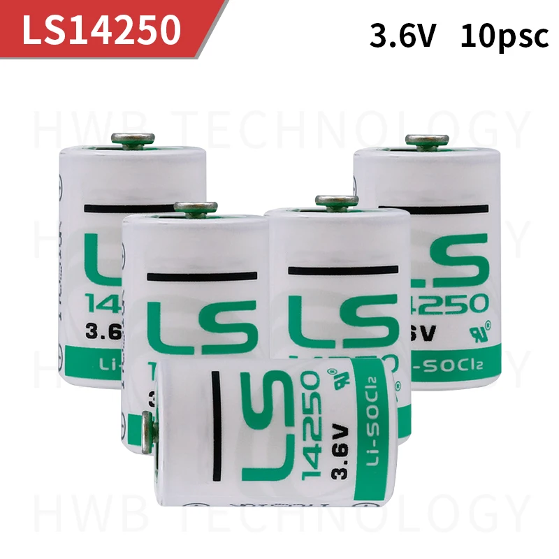10 упаковок новый оригинальный Saft LS14250 1/2AA 3 6 V PLC промышленное автоматическое