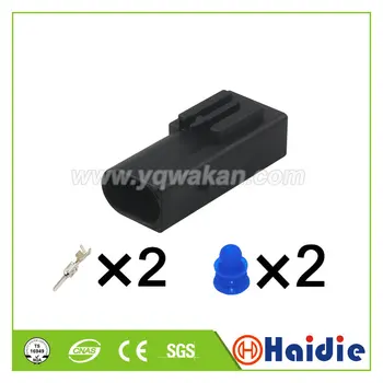 

Free shipping 2sets 2pin male of 50290756 car electrical female plug Waterproof Auto connector