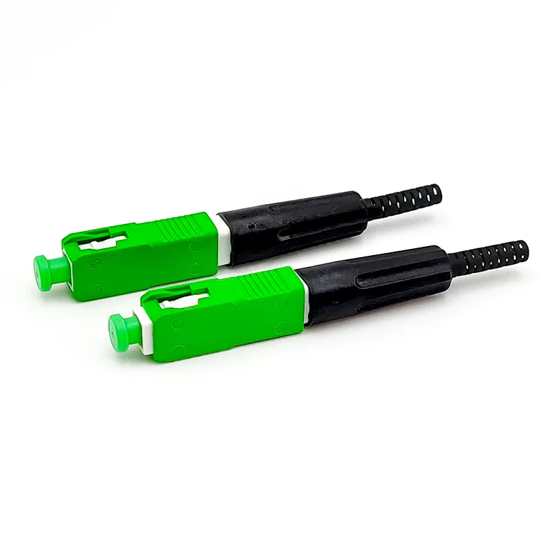 Одномодовый SC APC оптоволоконный быстрый разъем SC APC FTTH оптоволоконный быстрый разъем