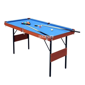 

TP-5425 Indoor Sports 1. 4m Children's Billiards Table Sets Density Board Velvet Cloth Mini Foldable Home Desktop Pool Table