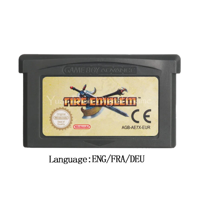 Для Nintendo GBA видеоигры картридж Консоли Карты FireEmblem (версия ЕС) | Электроника