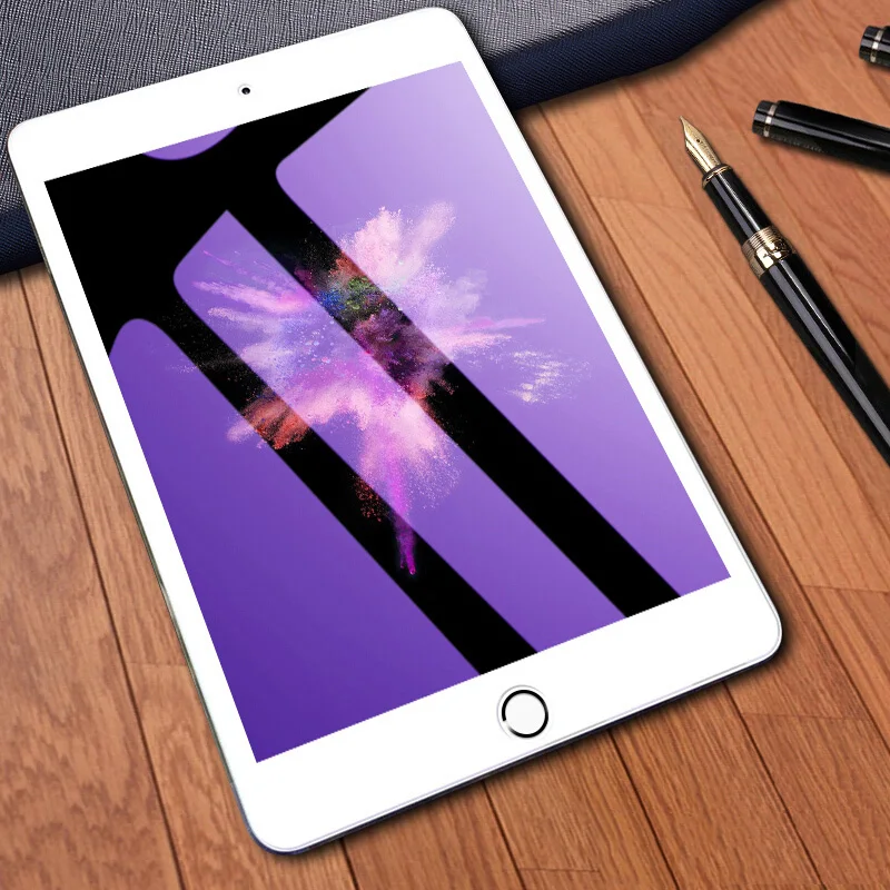 Закаленное стекло с защитой от синего излучения для Apple iPad 2 3 4 Mini / Air Air1 Air2 Mini2 Mini3